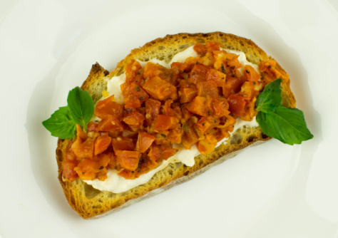 oct scoop bruschetta